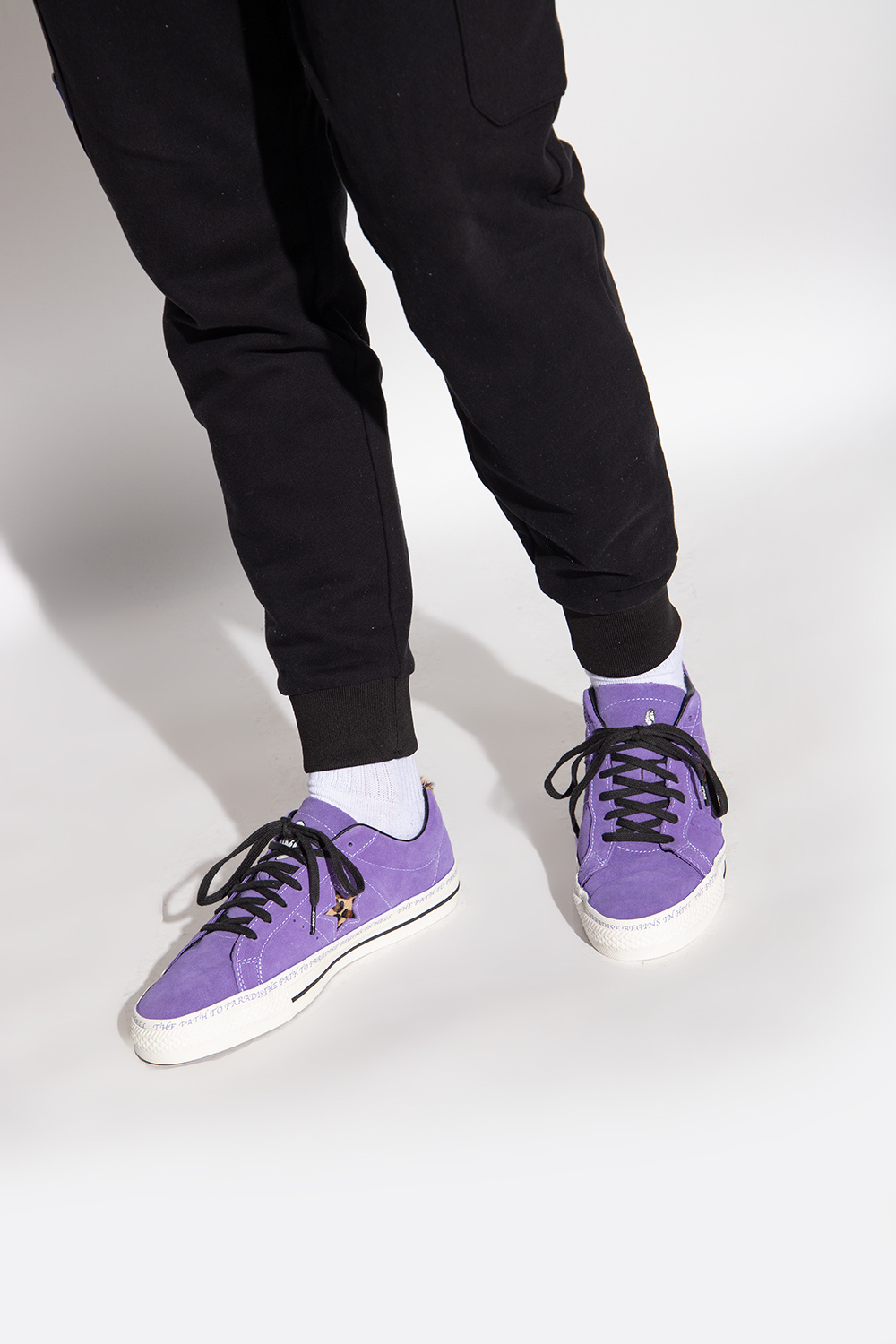 Converse one sales star lilac